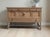 Traditional Antique Natural Oak Sideboard With Barley Twist Legs For Sale - Image 3 of 7