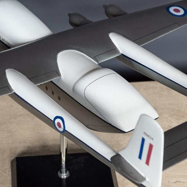 Cast Model of the Armstrong Whitworth Argosy Xn 824 Transport Plane, 1960s For Sale - Image 6 of 18