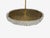Metal 1960s Carl Fagerlund, Pendant Light, Textured Glass, Brass For Sale - Image 7 of 15