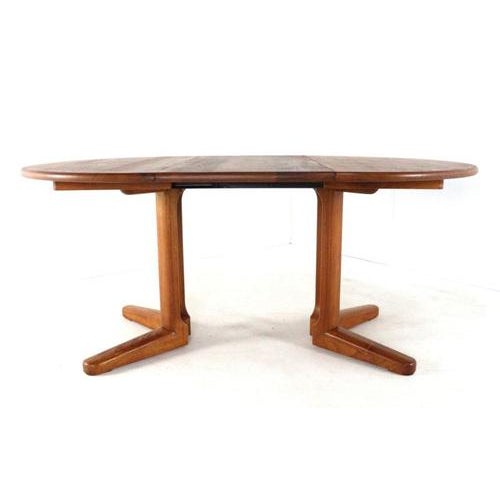 Danish Round Extendable Sindal Dining Table For Sale - Image 10 of 16