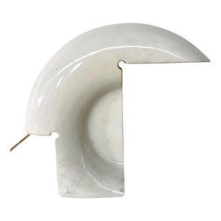Marble Biagio Table Lamp attributed to Tobia Scarpa for Flos, Italy, 1970s For Sale