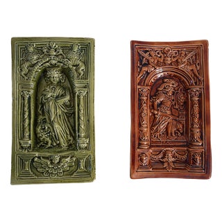 Stove Tiles from Villeroy & Boch, Set of 2 For Sale