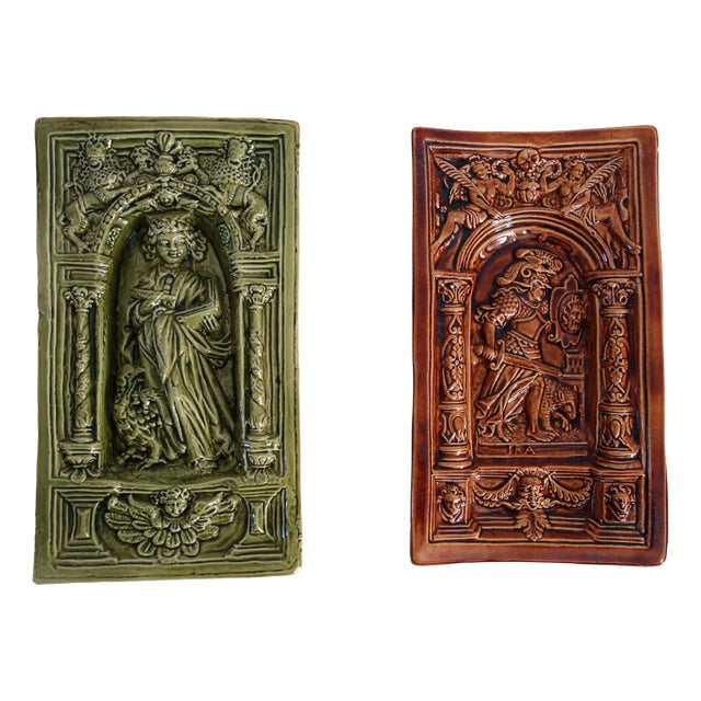 Stove Tiles from Villeroy & Boch, Set of 2 For Sale