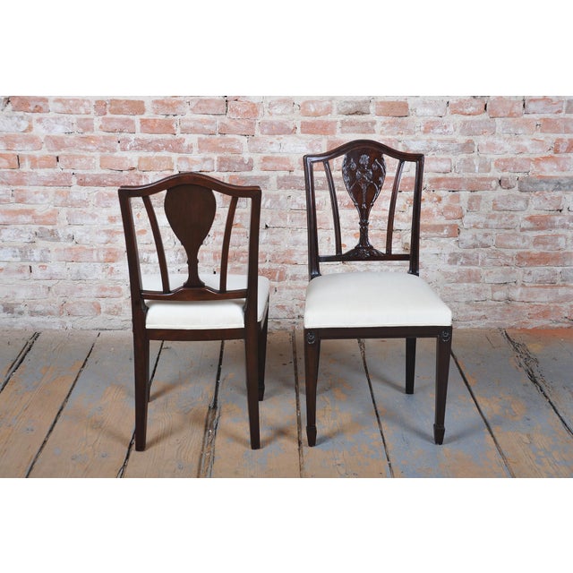 Art Deco Chairs in Walnut and Beech, Czech, 1920s, Set of 2 For Sale - Image 9 of 11