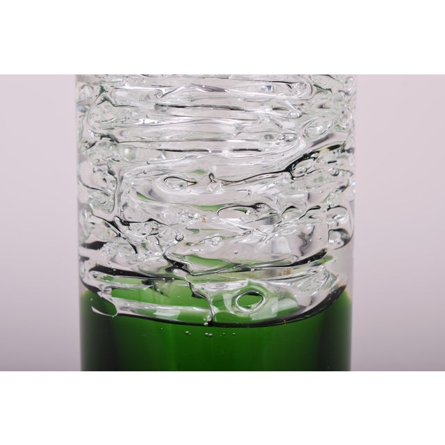 1970s Mid-Century Vase by F. Vízner for Glasswork Škrdlovice, Czech, 1970s For Sale - Image 5 of 7