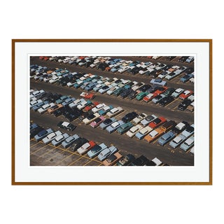 Fontainebleau Car Park 1955 by Slim Aarons Framed C-Print For Sale