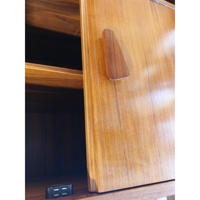 Brown Swedish Teak & Metal Modular Library, 1960s For Sale - Image 8 of 18