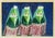 1970s Mohamed Hamri Moroccan Modernist Painting Three Veiled Women, Signed For Sale In Los Angeles - Image 6 of 18