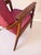 Red Vintage Lounge Chairs in Teak, 1960s, Set of 2 For Sale - Image 4 of 13