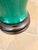 1970s Beautiful Pair of Frederick Cooper Emerald Green Crystalline Glazed Ceramic Table Lamps For Sale - Image 5 of 7