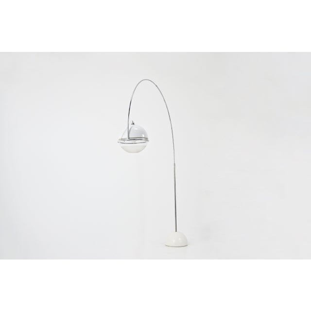 Mid-Century Modern Focus Floor Lamp by Fabio Lenci for Guzzini, 1970s For Sale - Image 3 of 17