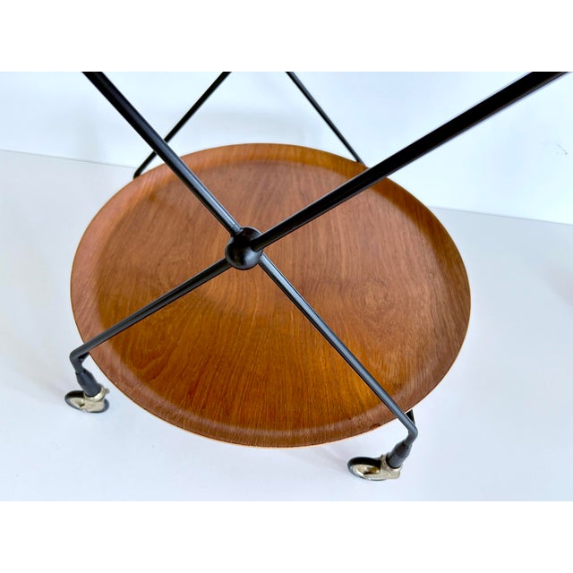 Vintage Scandinavian Cart, 1960s For Sale - Image 6 of 14