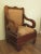 Antique Empire Throne Armchair For Sale - Image 6 of 9