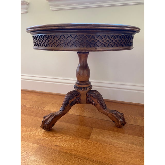 Two Traditional Round Tables For Sale In Detroit - Image 6 of 12