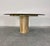 Metal Postmod Italian Marble Glass Dining Table For Sale - Image 7 of 10