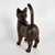 Wood Pair of Vintage Carved Wood Cats For Sale - Image 7 of 9