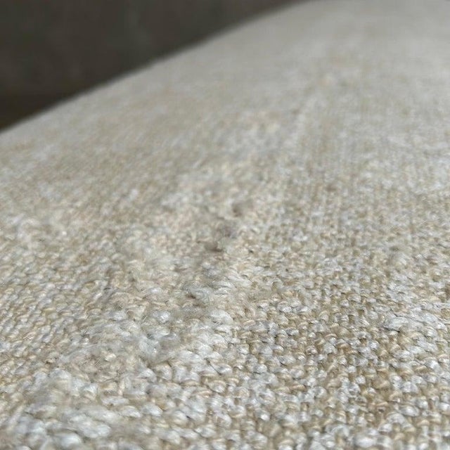 Custom Made Turkish Rug Ottoman For Sale - Image 4 of 10