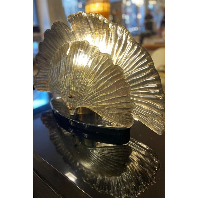 1980s Vintage Mirrored Gold Table Lamp, 1980s For Sale - Image 5 of 18