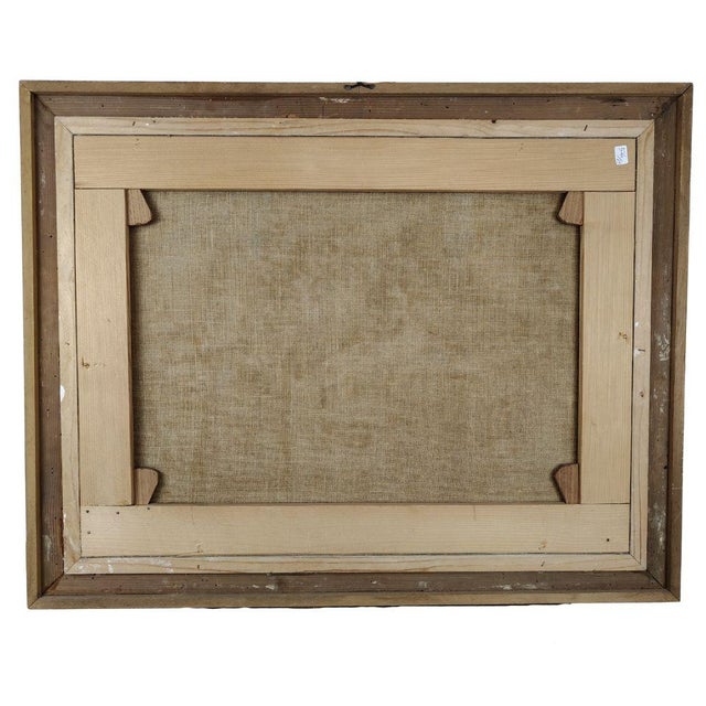 Orfeo Tamburi, City Landscapes, Paris, 1970, Watercolor & Oil Painting, Set of 2 For Sale - Image 12 of 18