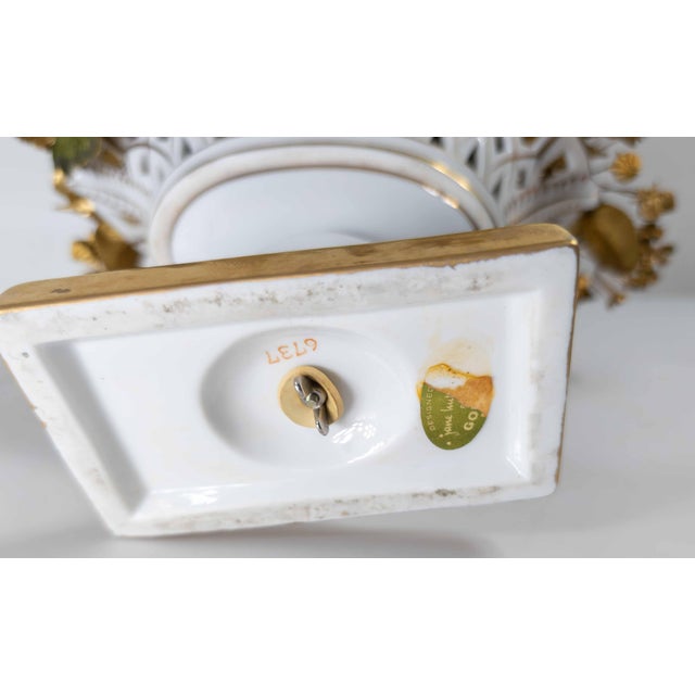 Mid-Century Jane Hutcheson for Gorham Tole Floral Planter or Jardiniere For Sale - Image 12 of 12