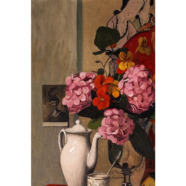 Not Yet Made - Made To Order 1925 Vintage Coffee Painting Art Print, Floral Still Life by Félix Vallotton - 18" X 24" For Sale - Image 5 of 9