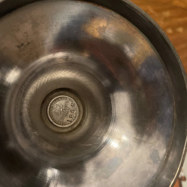 Ceramic Late 19th Century Victorian Cake Basket With Winter Scene For Sale - Image 7 of 7