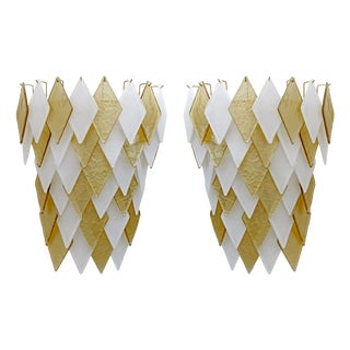 Italian Modern Murano Glass Sconces, 2000, Set of 2 For Sale