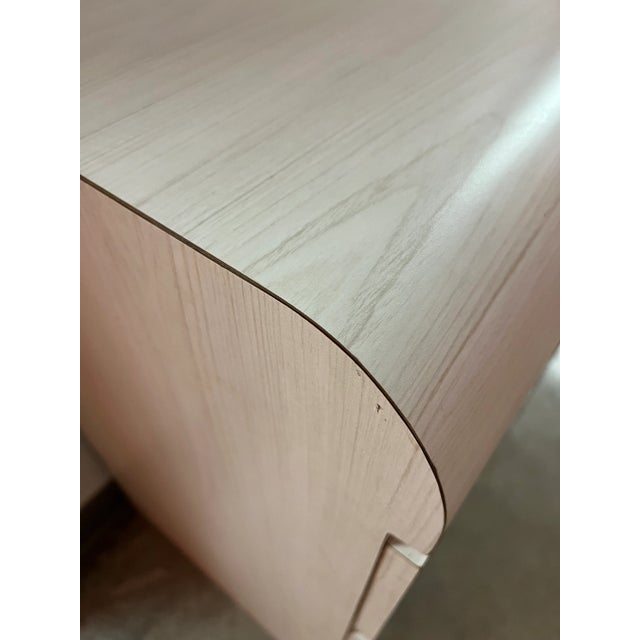 Vintage Formica Nightstands Waterfall Front - a Pair For Sale - Image 4 of 12