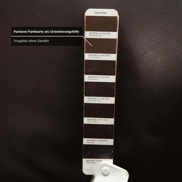 Brown Leather Armchair from Hukla For Sale - Image 6 of 12