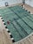 Contemporary Forest Green Abstract Wool Moroccan Rug For Sale - Image 10 of 12
