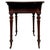 19th Century English Freestanding Mahogany Writing Table For Sale - Image 6 of 12