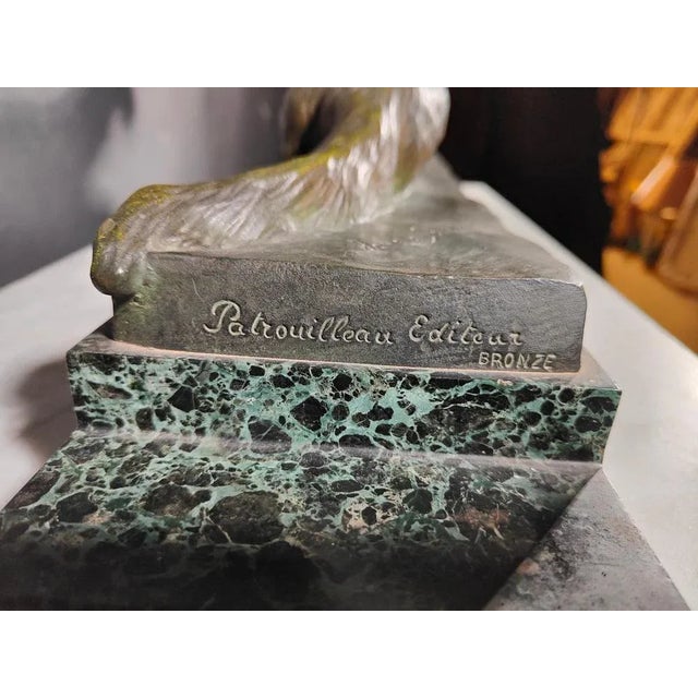 Gold Friends of Jane Figurine in Bronze, 1920s For Sale - Image 8 of 9