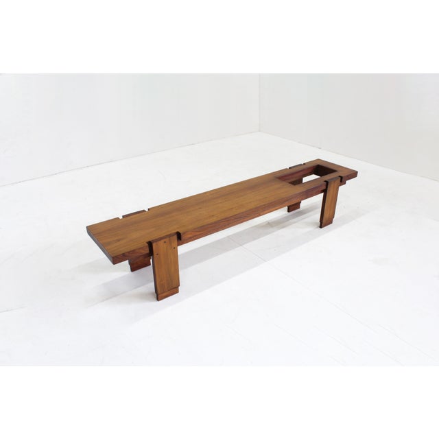 Vintage Italian Bench, 1960s For Sale - Image 4 of 8