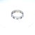 Mid 20th Century Tiffany & Co. 18k White Gold Diamond Atlas Roman Numerals Band, Size 9 For Sale - Image 9 of 9