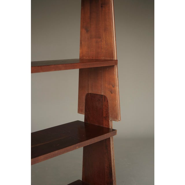 Mid-Century Freestanding Stackable Book Shelves, 1950s, Set of 2 For Sale - Image 14 of 18