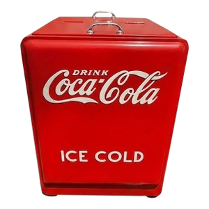 Vintage 1938 Coca-Cola Westinghouse Standard Cooler With Starr X Bottle Opener