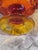 20th Century Le Smith Moon & Stars Amberina Compote Lidded Compote For Sale - Image 12 of 17
