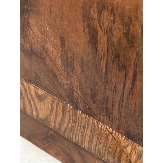 Art Deco Club Armchairs in Burl Walnut, European, 1930s, Set of 2 For Sale - Image 12 of 14