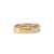 Vintage Swiss 18k Yellow Gold 1.12ct Square Cut Baguettes Diamonds Band Ring, Size 5 For Sale - Image 4 of 9