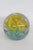St Clair Hand Blown Art Glass Paperweight Yellow Flower Controlled Bubble 4515b For Sale - Image 4 of 8