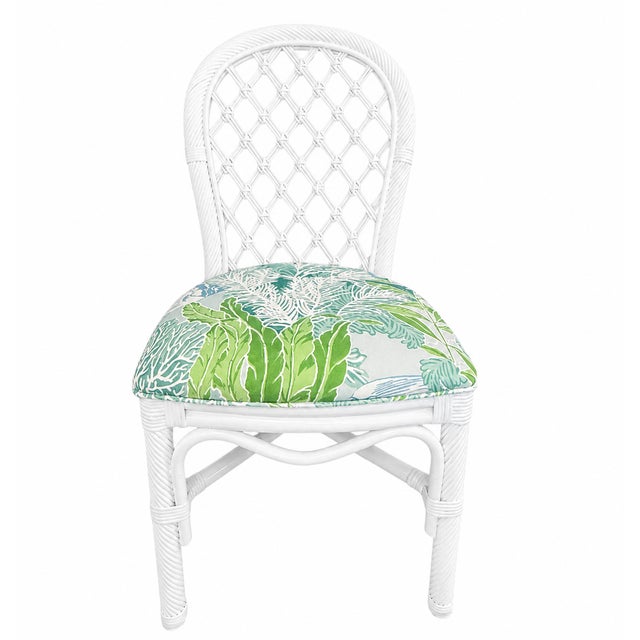 Rattan Dining Set - Set of 5 For Sale - Image 4 of 9