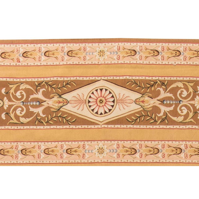 European Inspired Aubusson Handmade Wool Rug by Doris Leslie Blau For Sale In New York - Image 6 of 7