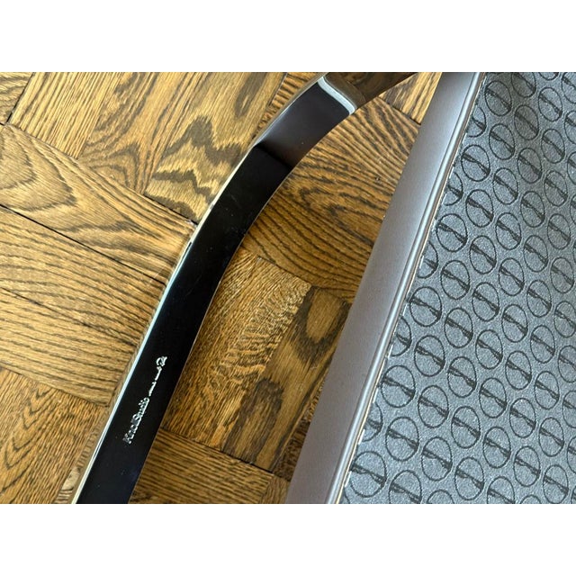 2010s KnollStudio Original Signed Mies Van Der Rohe Brno Flat-Bar Chair - 4 Available For Sale - Image 5 of 16