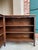 Brown Antique French Corner Bookcase Carved Oak Louis XV Revival Open Shelves C1920 For Sale - Image 8 of 18