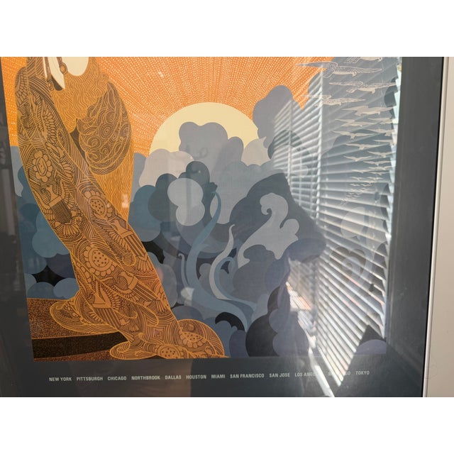 Elevate your space with this stunning vintage 1983 offset lithograph exhibition poster published by Circle Gallery Ltd....