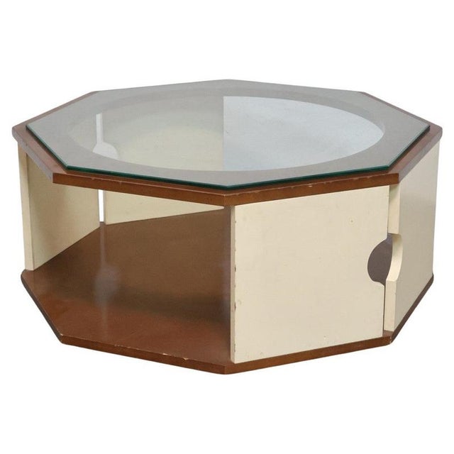 Modern Space Age Octagonal Coffee Table, 1970s For Sale - Image 11 of 11