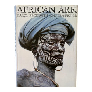 Vintage Coffee Table Book- African Ark, People of the Horn by Beckwith & Fisher 1991 For Sale