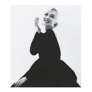 Bert Stern, Marilyn Smiling at You in Black Dress, 2008, Photographic Print For Sale