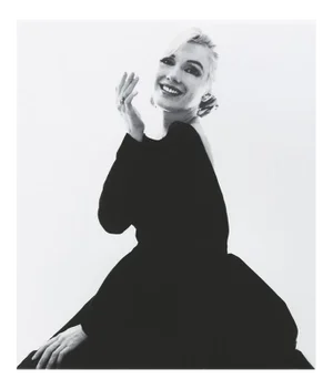 Bert Stern, Marilyn Smiling at You in Black Dress, 2008, Photographic Print
