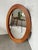 Oval Cherry Mirror, 1970s For Sale - Image 16 of 18
